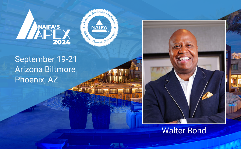 Walter Bond at NAIFA's National Leadership Conference