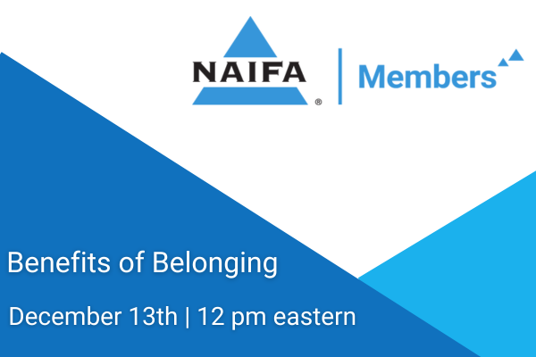 NAIFA Member Benefits Webinar