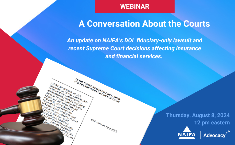 NAIFA Webinar on Recent Court Cases